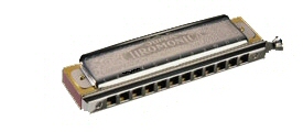 Picture of chromatic harmonica